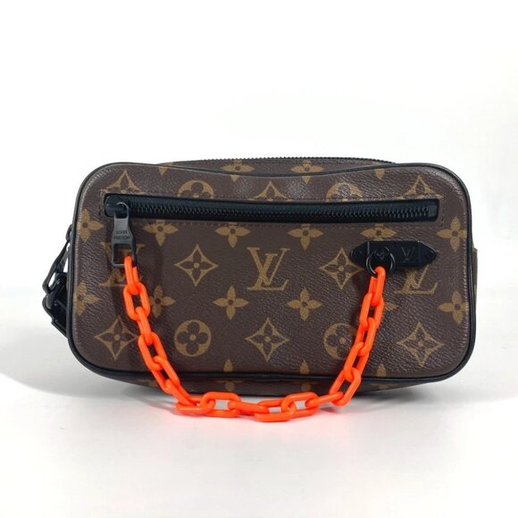 LOUIS VUITTON M44458 MonogramSolar Pochette-Volga Clutch Bag Pouch - Picture 1 of 16